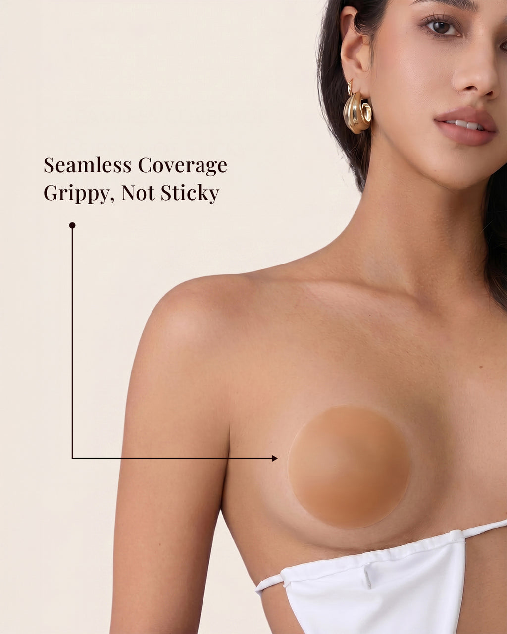 Velomora™  Medical Grade Non Adhesive Nipple Cover